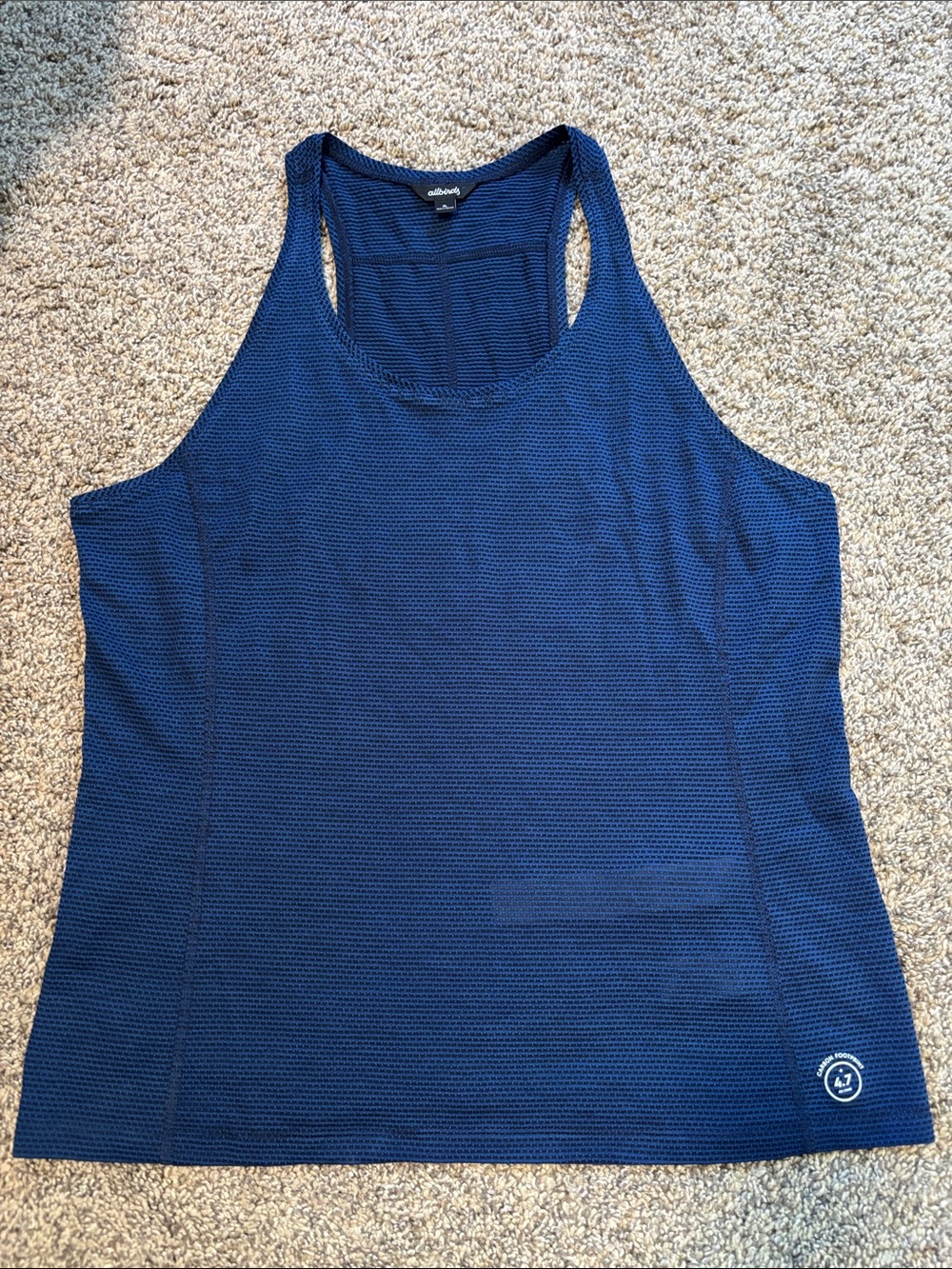 Allbirds Natural Run Tank Top size XL